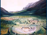 Oil, Dodoni in Spring. 70 x 90